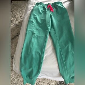 Figs surgical green Zamora joggers